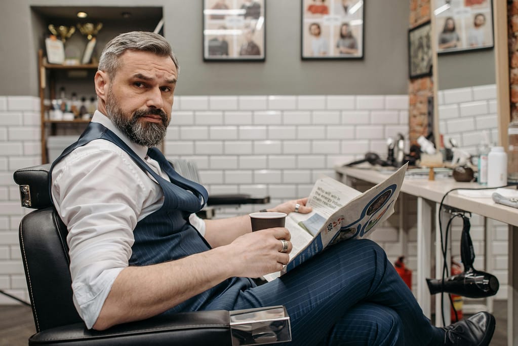 Client satisfait de son coiffeurs et des services proposés par Time to book le système de réservation et de prise de rendez vous en ligne