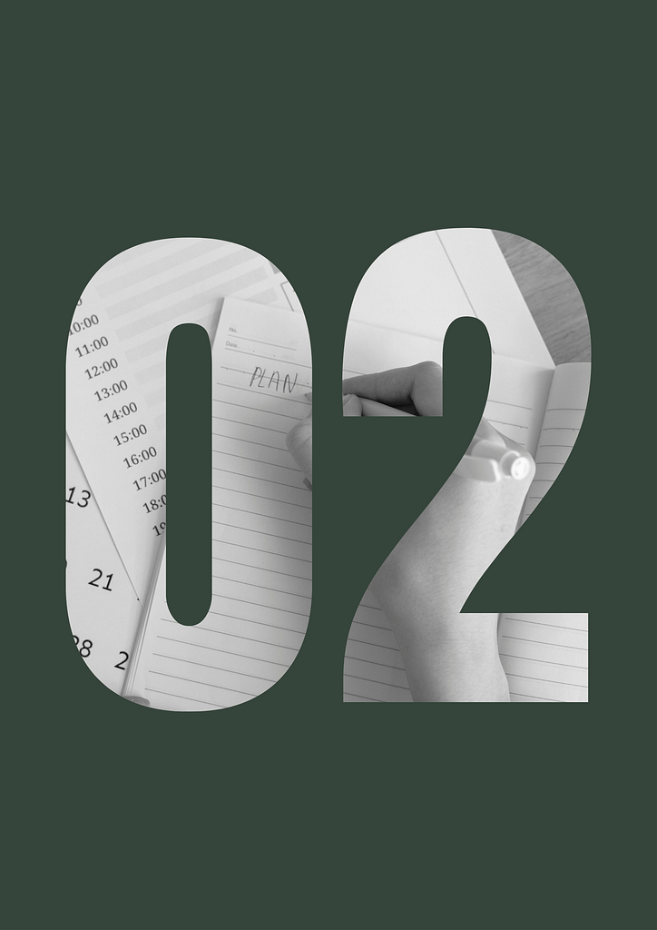 Image par décrire la deuxième étape de notre processus de réservation et de création de site : la conception et la modélisation