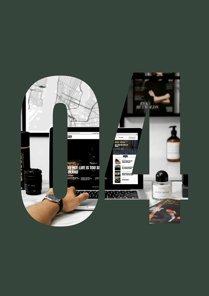 Image par décrire la quatrième étape de notre processus de réservation et de création de site : le lancement et la promotion